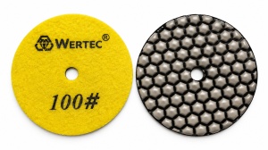 Set pad si dischete slefuit 80mm Wertec - Img 2