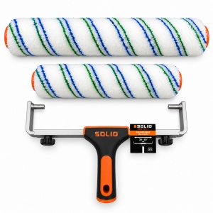 Set profesional SOLID – cadru reglabil + role Microfibre Premium 36 cm și 46 cm