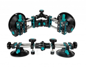 Sistem de fixare si ajustare multi-unghi, cu 2 ventuze cu vacuum, Ø150mm pt. placi ceramice - Img 3