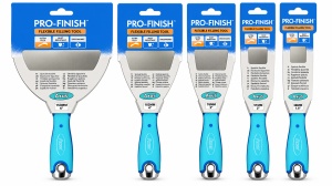 PACHET PROMOTIONAL 5 SPACLURI FLEXIBILE ,LAMA INOX MARIME ; 3.8CM,5 CM,7.5 CM,10CM,15CM -AXUS