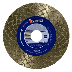 PACHET PROMOTIONAL DISC DIAMANTAT GLASS CUT +DISC DIAMANTAT TAIERE SI SLEFUIRE SUPERCUT 125MM-WERTEC - Img 3