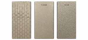 Set 3 Paduri diamantate pt. polish muchii 60, 100 , 200 Wertec