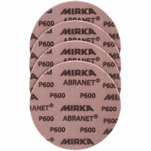 Set 5 discuri abrazive Abranet Ø 150 mm Grip P600-MIRKA