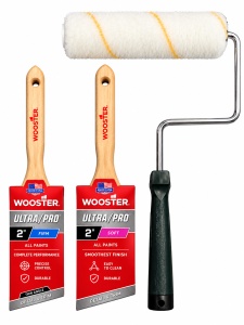 Set profesional pentru vopsit WOOSTER – Trafalet + 2 pensule ULTRA/PRO 2” SOFT și FIRM