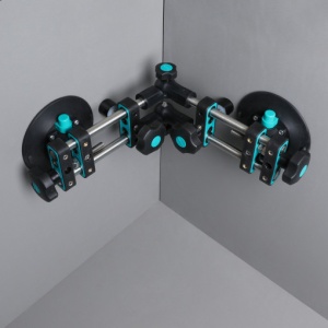 Sistem de fixare si ajustare multi-unghi, cu 2 ventuze cu vacuum, Ø150mm pt. placi ceramice - Img 3