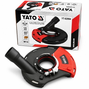 Apărătoare cu aspirare praf YATO – 125 mm - Img 2