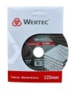 DISC DIAMANTAT PT BETON,GRESIE,CERAMICA -RUMBA 125X1.6X30X22.23MM-WERTEC - Img 2