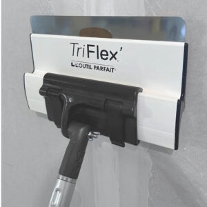 Gletiera profesionala inox 24 cm pentru spacluire si netezire banda gips carton, Premium TRIFLEX L’Outil Parfait - Img 3