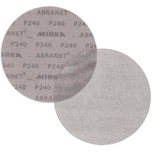 Set 5 discuri abrazive MIRKA ABRANET 225, P120 – pentru șlefuire profesională - Img 2