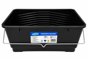 Set profesional pentru zugrăvit AXUS & Solid Tools – găleată 25 L, rolă 46 cm, cadru reglabil și prelungitor telescopic 123–210 cm - Img 2
