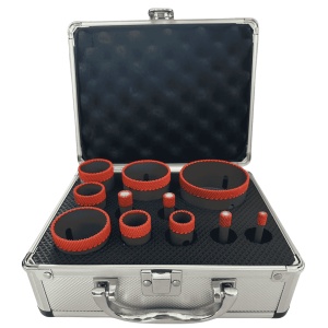 SET11 CAROTE DIAMANTATE TURBO SPEED DIMENSIUNI;6,8,10,12,20,25,28,35,45,55,68-WERTEC