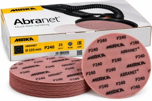 Discuri abrazive Abranet – diametru 225 mm P240 – 25 buc/cutie
