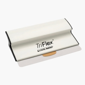 Gletiera profesionala inox 24 cm pentru spacluire si netezire banda gips carton, Premium TRIFLEX L’Outil Parfait - Img 4