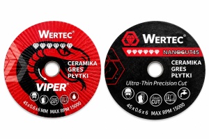 PACHET PROMOTIONAL WERTEC VIPER 45MM / NANOCUT 45MM
