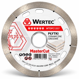 Pachet WERTEC – RazorCut + MasterCut 125 mm + clește pentru sistem de nivelare - Img 2