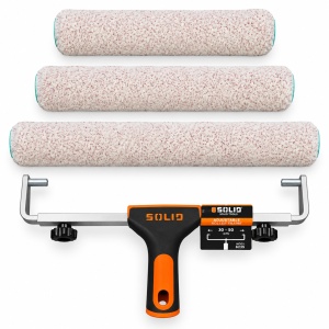 Set profesional trafaleți AXUS Silk Touch 30, 38 și 46 cm + cadru SOLID 30–50 cm