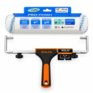 Set trafalet profesional AXUS PRO-FINISH 30,5 cm + Cadru metalic reglabil SOLID TOOLS 30–50 cm - Img 2