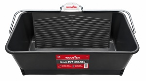 Set trafalet WOOSTER Big Ben 45 cm cu 2 role, găleată 18 L și prelungitor telescopic 120–240 cm - Img 6