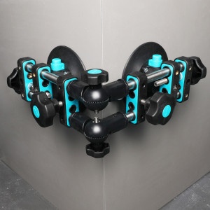 Sistem de fixare si ajustare multi-unghi, cu 2 ventuze cu vacuum, Ø150mm pt. placi ceramice - Img 4