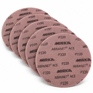 Set 5 discuri abrazive ABRANET ACE Ø 225 mm Grip P220-MIRKA