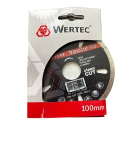DISC PROFESIONAL NANOCUT100 -CLEAN CUT 100X08X22.23MM-WERTEC - Img 4