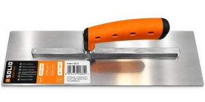 Gletiera profesionala cu maner din cauciuc,lama 0.7mm, 40cm, Solid Tools