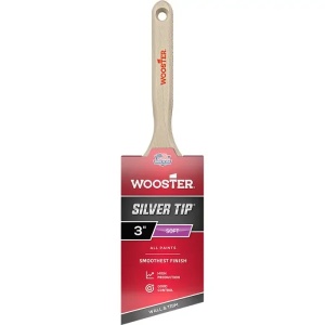 PENSULA SILVER TIP SOFT IN UNGHI 7.6CM WOOSTER
