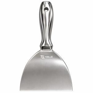 Șpaclu profesional TOOLJÓ – 12 cm, inox, mâner metalic turnat