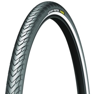 [143599] Bicycle tyre wire city MICHELIN 26X1.40 (eTRTO size 35-559) PROTEK MAX (TPI 30) PREMIUM PERFORMANCE LINE tube type Sidewall BLACK