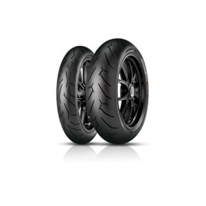 [2148800] Sport tyre PIRELLI 120/70ZR17 TL 58W DIABLO ROSSO II D Front