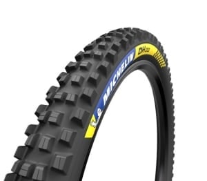 [299585] Bicycle tyre wire MTB downhill MICHELIN 29X2.40 (eTRTO size 61-622) DH22 (TPI 4X55) PREMIUM RACING LINE tubeless ready Sidewall BLACK