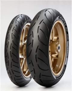 [4042800] Sport tyre METZELER 120/70ZR17 TL 58W SPORTEC M7 RR Front