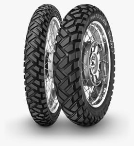 [4148600] On/off enduro tyre METZELER 90/90-21 TT 54S ENDURO 3 SAHARA Front