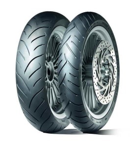 [630950] Scooter/moped tyre DUNLOP 100/80-10 TL 53L SCOOTSMART Front/Rear