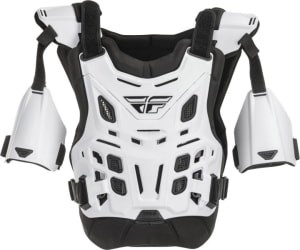 Armură spate si umeri FLY RACING REVEL OFFROAD CE XL culoare alb, mărime OS