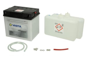 Baterie Acid/Dry charged with acid/Starting VARTA 12V 30Ah 300A R+ Maintenance electrolyte included 186x130x171mm Dry charged with acid 53030 fits: KAWASAKI ZN 750-1300 19