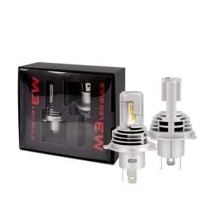 Bec LED (Set 2pcs) H4 12/24V 50W, uz pe circuit, for vehicles without CAN-Bus, white 6500K