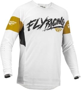 Bluză off road FLY RACING EVOLUTION DST L.E. BRAZEN culoare negru/golden/alb, mărime L