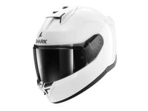 Cască Moto full-face SHARK D-SKWAL 3 BLANK colour glossy/white, size XS unisex