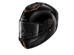 Cască Moto full-face SHARK SPARTAN RS BLANK SP colour black/copper, size S