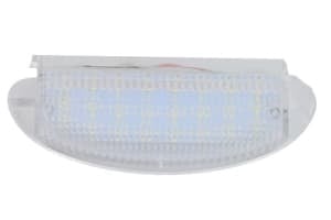 Corp iluminare numar inmatriculare LED, ligght colour: white, 12V,, with Aprobate pentru uz public