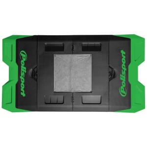 Covor Moto POLISPORT dimensions: 1800x990, green, plastic, folded