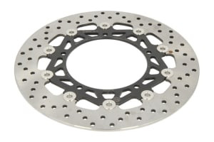 Disc frână flotant față, 298/132x5mm 5x150mm, diametru gaură de centrare 8,5mm, spacing 0 compatibil: YAMAHA FZ6 320/321/321 ABS/600/600 (Diversion ABS)/600 (Diversion)/600N/600N ABS/600NA (ABS)/600S