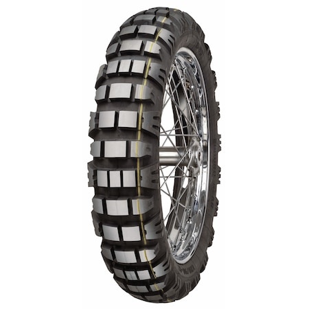 DOT22 [2000024112101] Anvelopă Moto Enduro On/Off MITAS 130/80-17 TL 65R E09 DAKAR YELLOW Rear