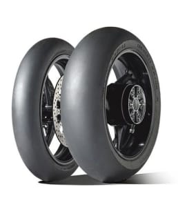 DOT22 [633805] Anvelopa moto slick DUNLOP 120/70R17 TL KR106 MS4 302Medium strong Front