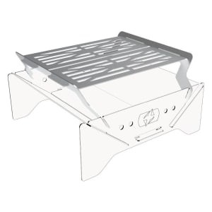 Geantă pentru bagaj BBQ grille OX876 OXFORD colour silver (compact; for motorcycle)