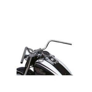 Ghidon diametru 25,4mm MYSTIC HIGH colour chrome compatibil: SUZUKI M, VL, VZ; YAMAHA XVS 800/1100 1997-2009