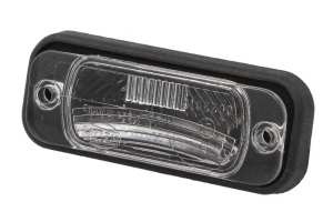 Lampa numar inmatricuare (C5W, 12V, colour: black, glass colour: transparent, 32x33mm) compatibil: CLAAS XERION; JOHN DEERE 6000 10.90-