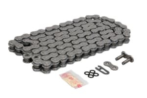 Lanț transmisie 520 VX3 intarit, număr zale: 100, etanșare: X-RING, oțel, tip prindere: pin, compatibil: APRILIA ETX; CAGIVA ELEFANT; DUCATI MONSTER, SPORT, SS; HONDA CB, CBX, CRF 50-900 1976-2010