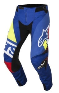 Pantaloni OffRoad ALPINESTARS MX TECHSTAR FACTORY culoare blue/fluorescent/red/white/yellow, mărime 30